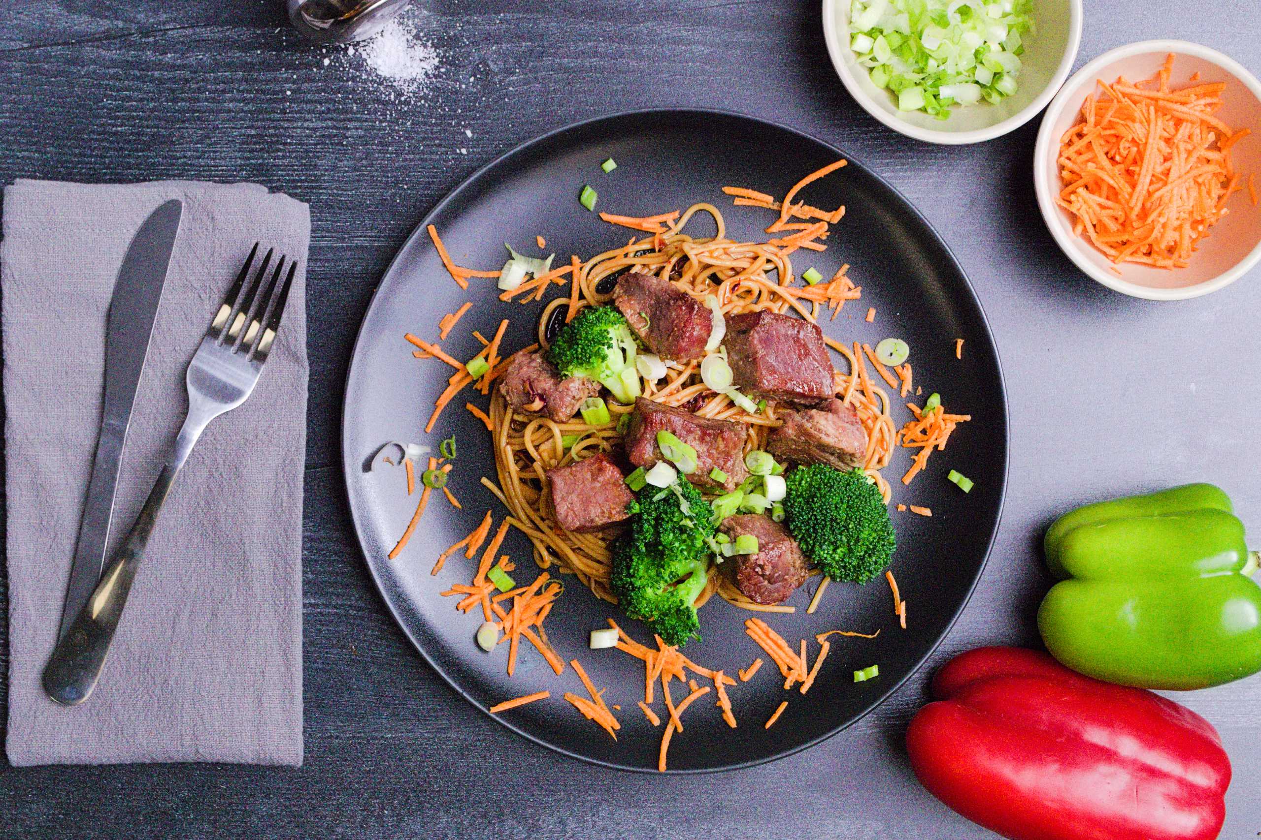 Clean Eats Meal Prep Beef Lo Mein