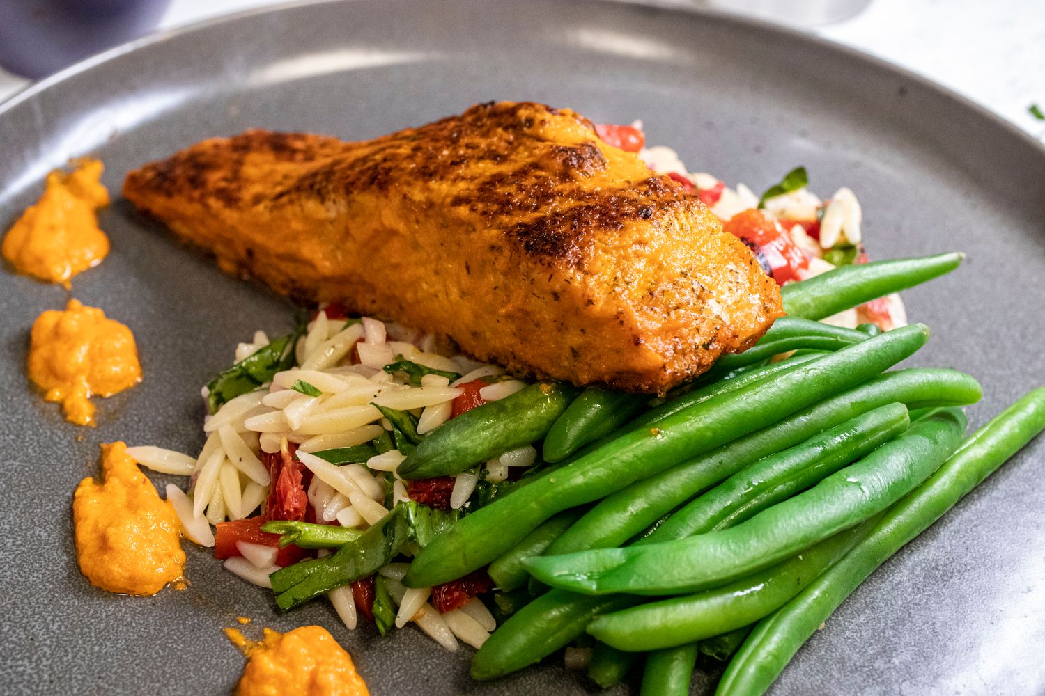 Roasted Red Pepper Salmon