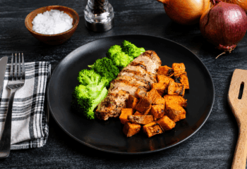 Chicken w/ Sweets & Broccoli Chicken w/ Sweets & Broccoli