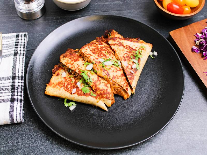 Clean Eats Meal Prep Birra Beef Quesadilla