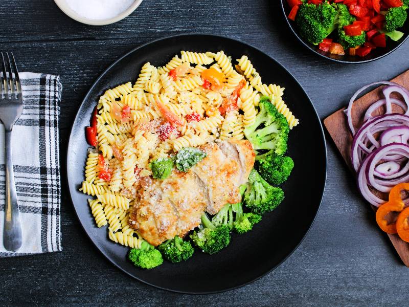 Clean Eats Meal Prep Chicken Scampi