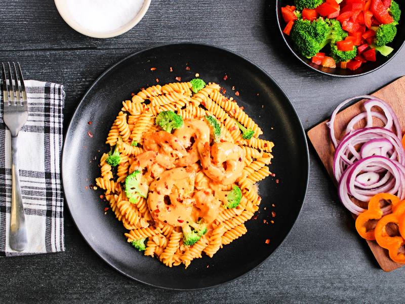 Clean Eats Meal Prep Gochujang Shrimp