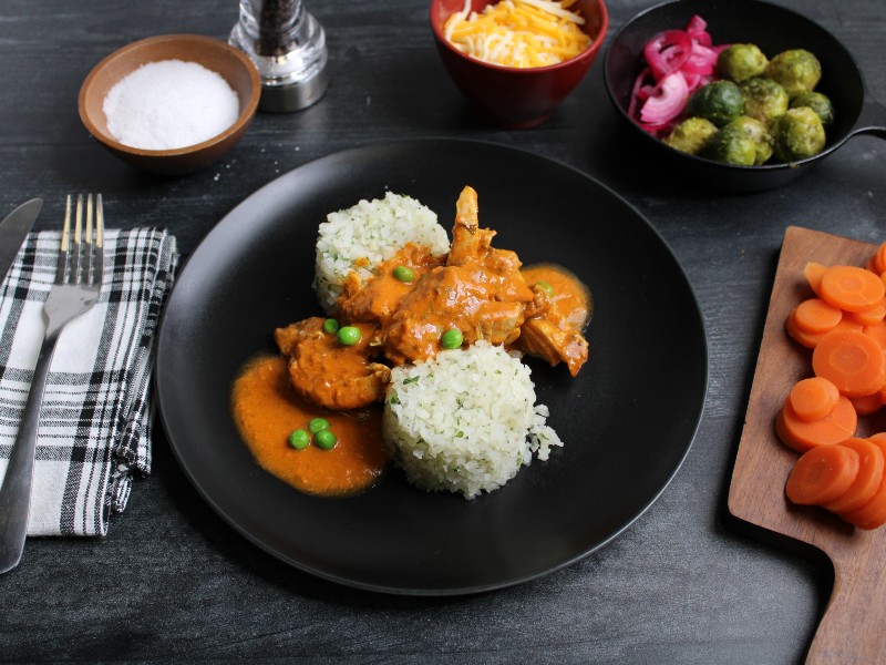 Clean Eats Meal Prep Tikka Masala (Low-Carb)
