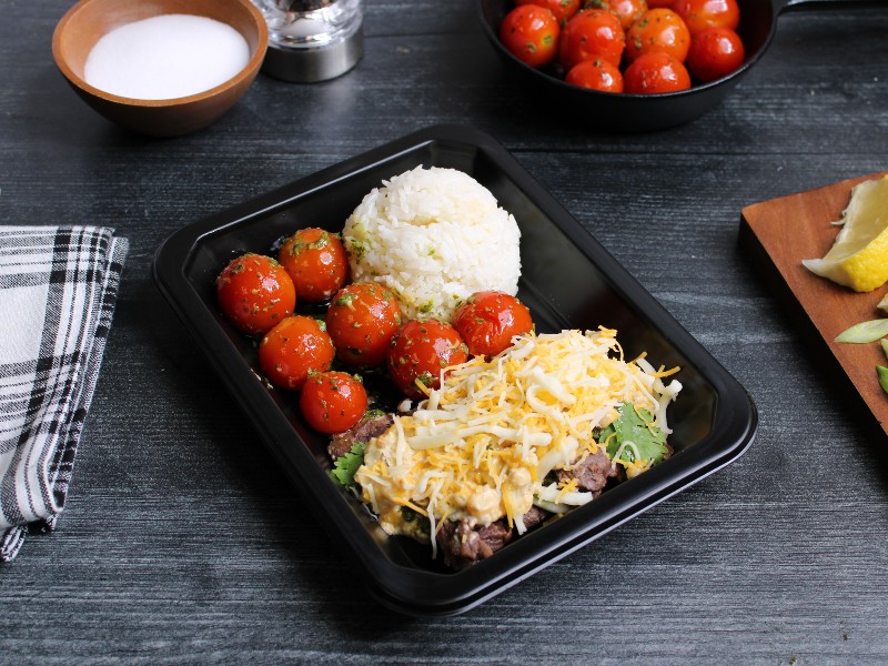 Clean Eats Meal Prep Steak Elote