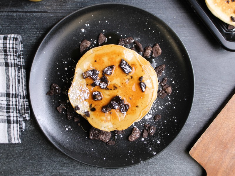Clean Eats Meal Prep Oreo Pancakes