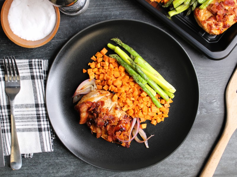 Clean Eats Meal Prep Habanero Bacon Jam Chicken