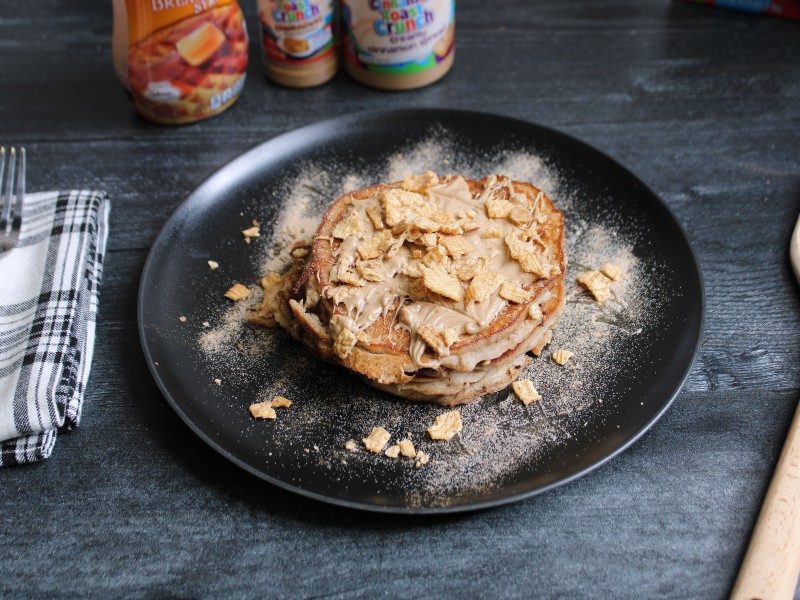 Clean Eats Meal Prep Cinnamon Toast Crunch Pancakes