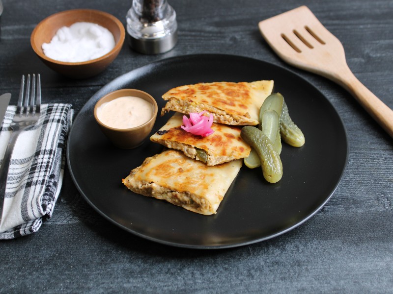 Clean Eats Meal Prep Clean Mac Quesadilla