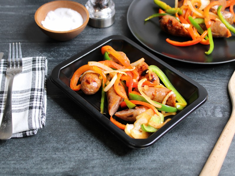 Clean Eats Meal Prep Sausage & Peppers