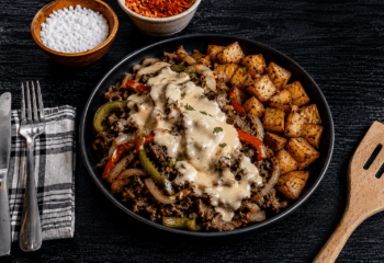 Philly Cheesesteak Bowl Philly Cheesesteak Bowl